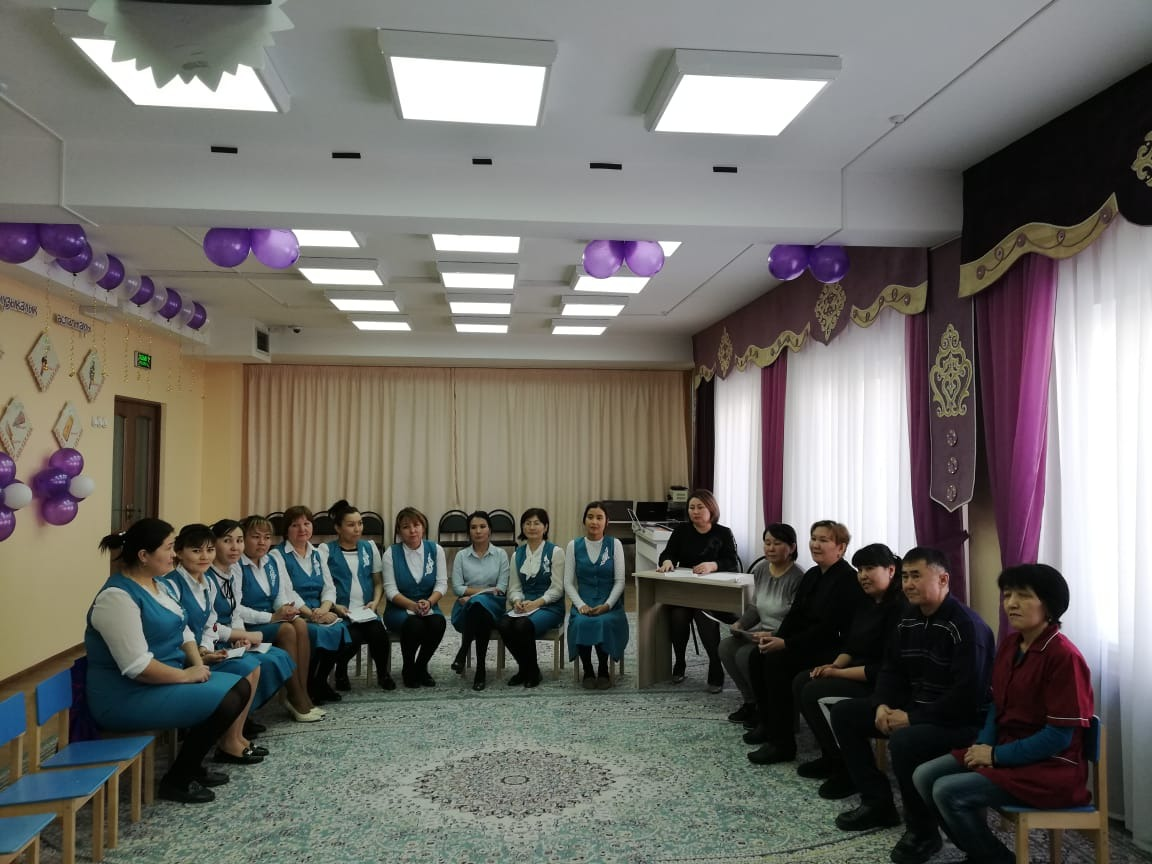 "Нұр Отан" партиясы Алатау аудандық филиялының  кезектен тыс XVIII конфернециясына арналған ұжымдық жиналыс!