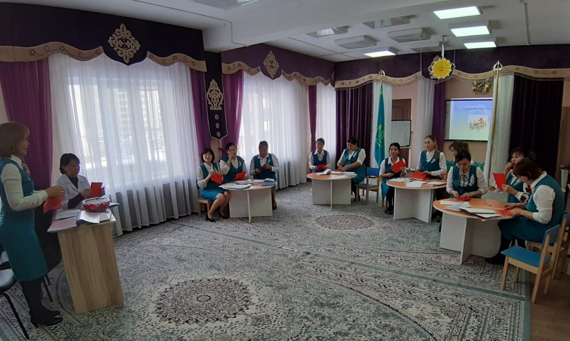 Педагогикалық  кеңес  № 3. Тақырыбы: «2018-2019 оқу жылының бірінші жарты жылдығына есеп беру». Мақсаты: Балалардың білім деңгейін көтерудегі педагогт
