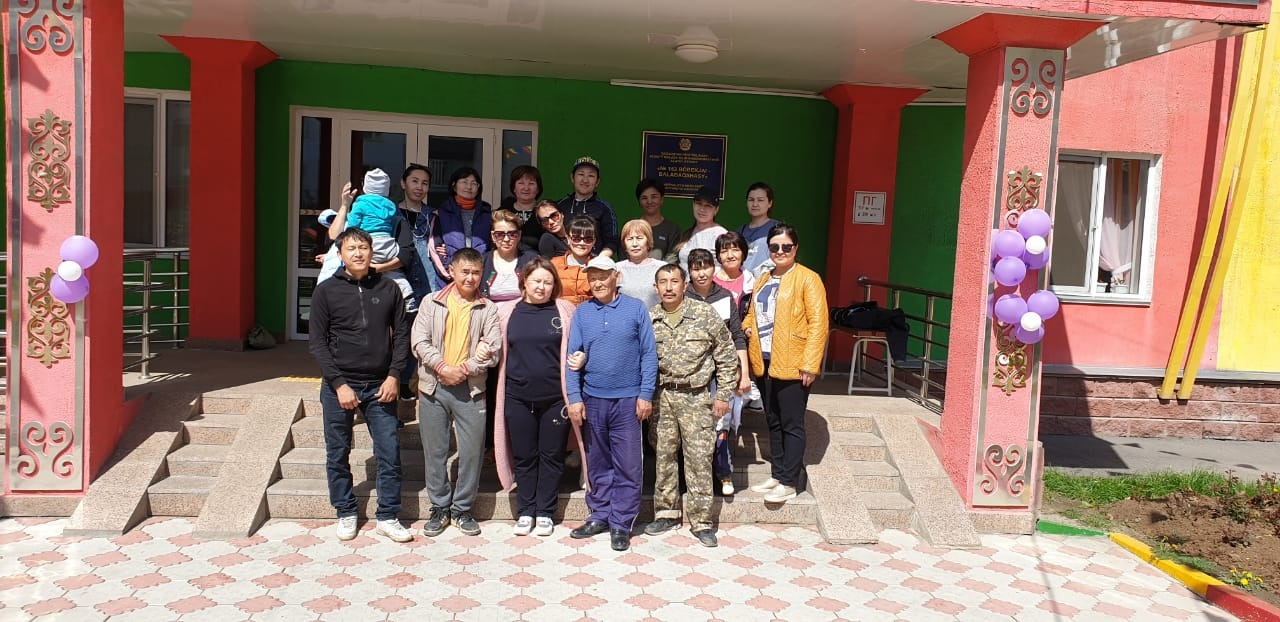 Ұжым қалалық сенбілікте 13.04.2019 ж